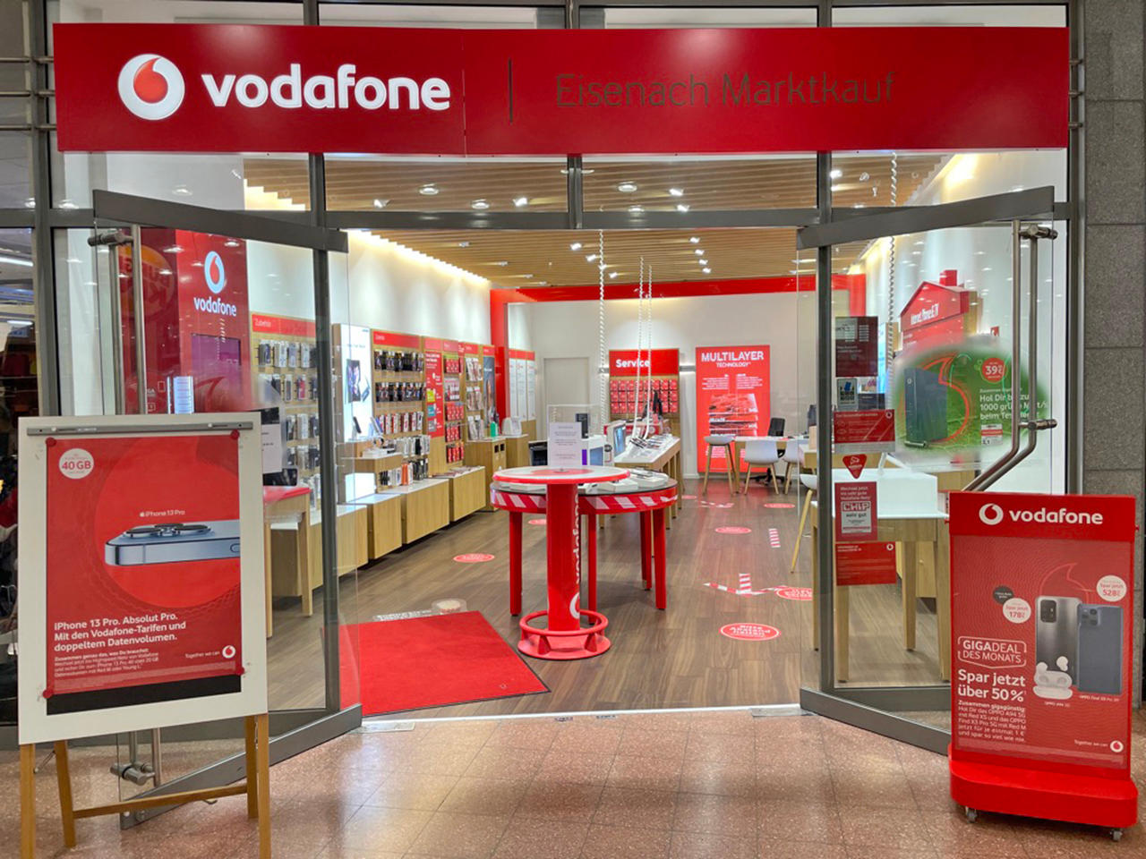 Willkommen in Deinem Vodafone Shop!
