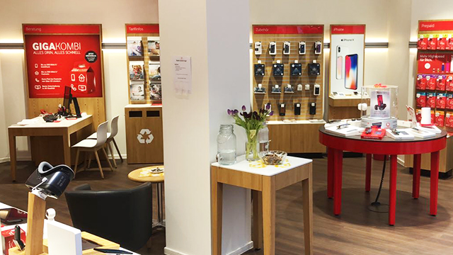 Vodafone-Shop in Weimar, Wielandstr. 4